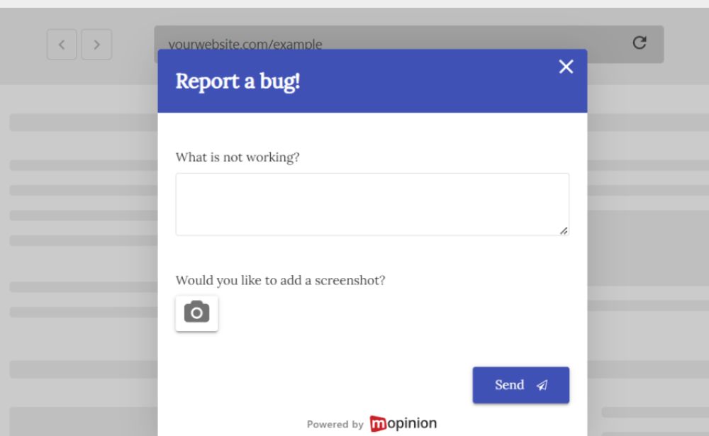 Bug Reporting Feedback