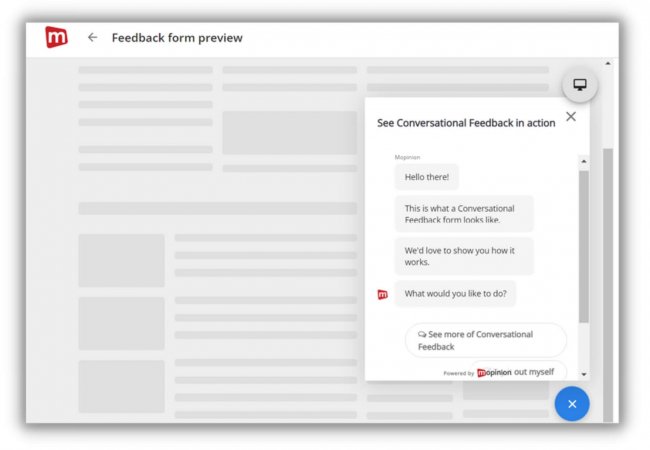 conversational feedback