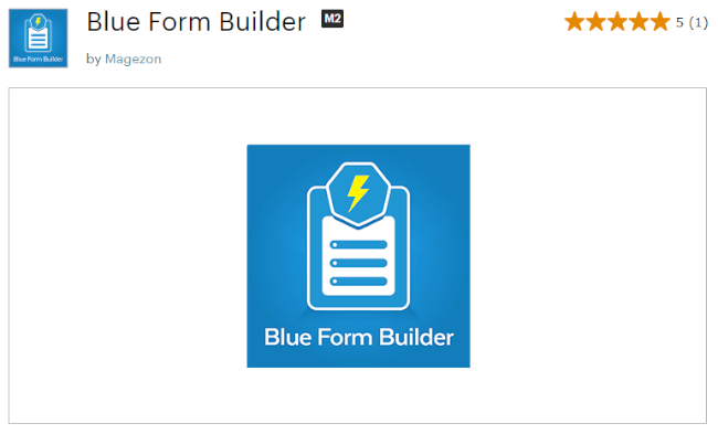 Mopinion: Top 10 Magento User Feedback Extensions - Blue Form Builder