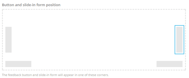 Mopinion: What if you only needed one script for all your feedback buttons? - Feedback Button Position