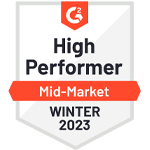 G2 High performer award