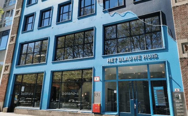 Het Blauwe Huis - Mopinion's office