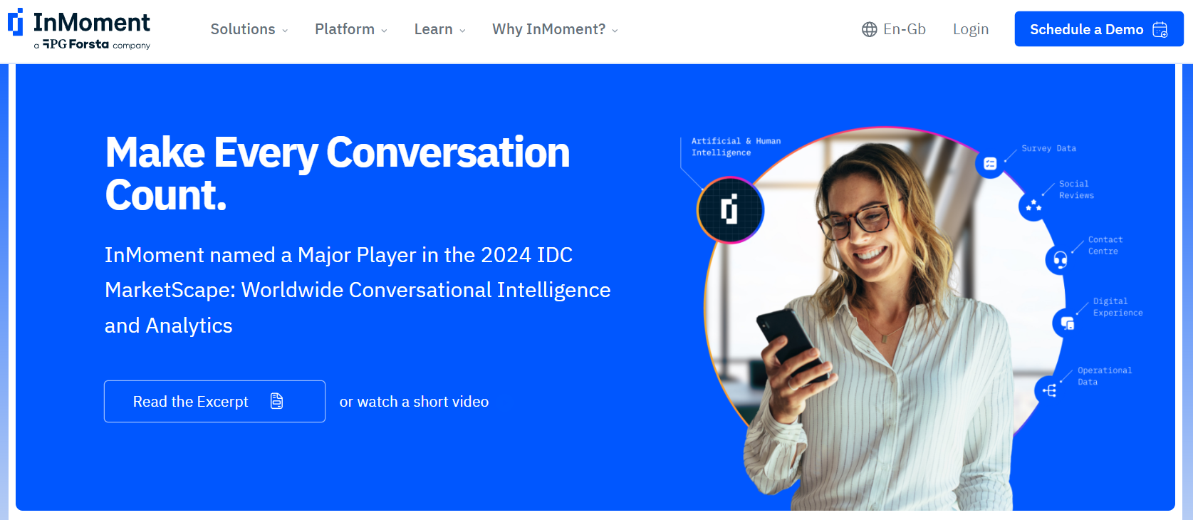 InMoment customer feedback