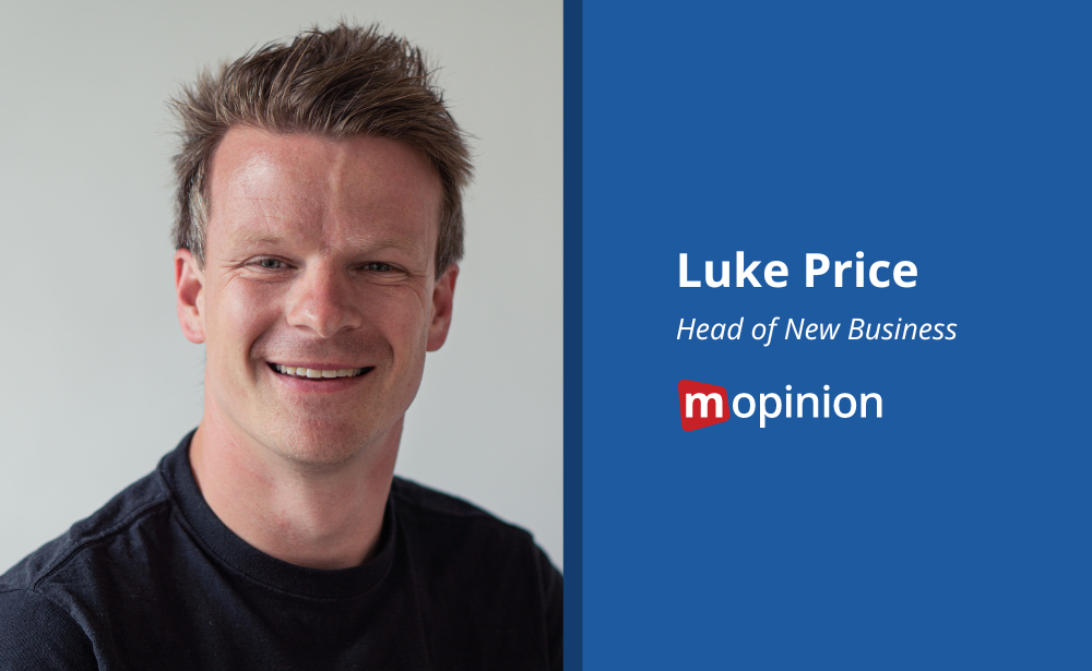 Luke Price, Head of New Business at Mopinion