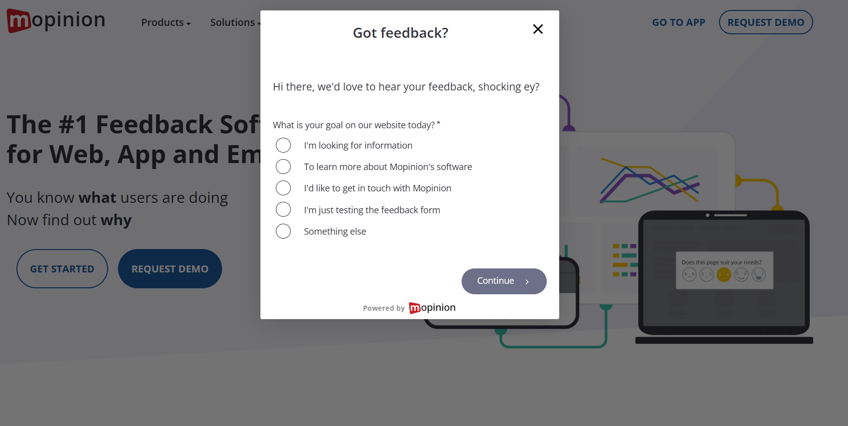 Mopinion Online Survey Software