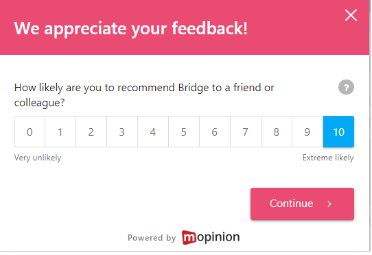 NPS survey - Luminor
