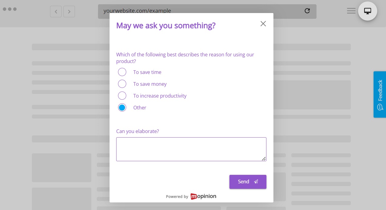 Product-feedback-multiple-choice