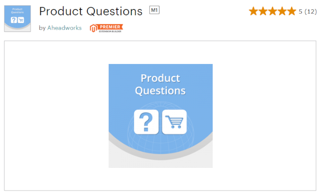 Mopinion: Top 10 Magento User Feedback Extensions - Product Questions