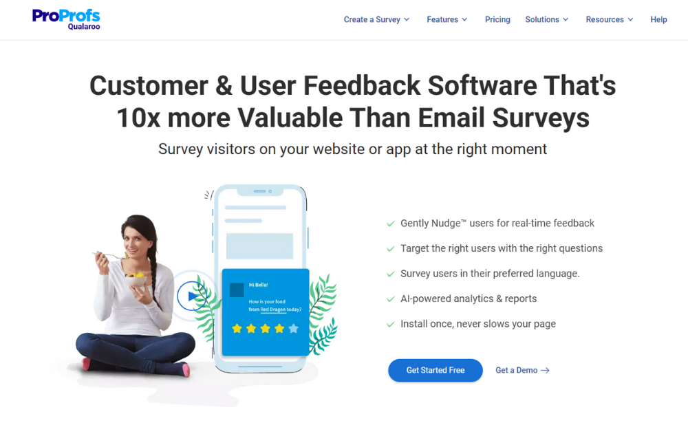 7 Alternatives to GetFeedback CX and Digital - Qualaroo