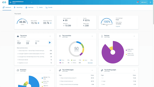 Top 15 Mobile App Analytics Tools - Smartlook