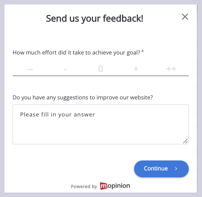 Voorbeeld website CES NL